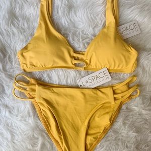 L*Space Flynn Yellow Bikini